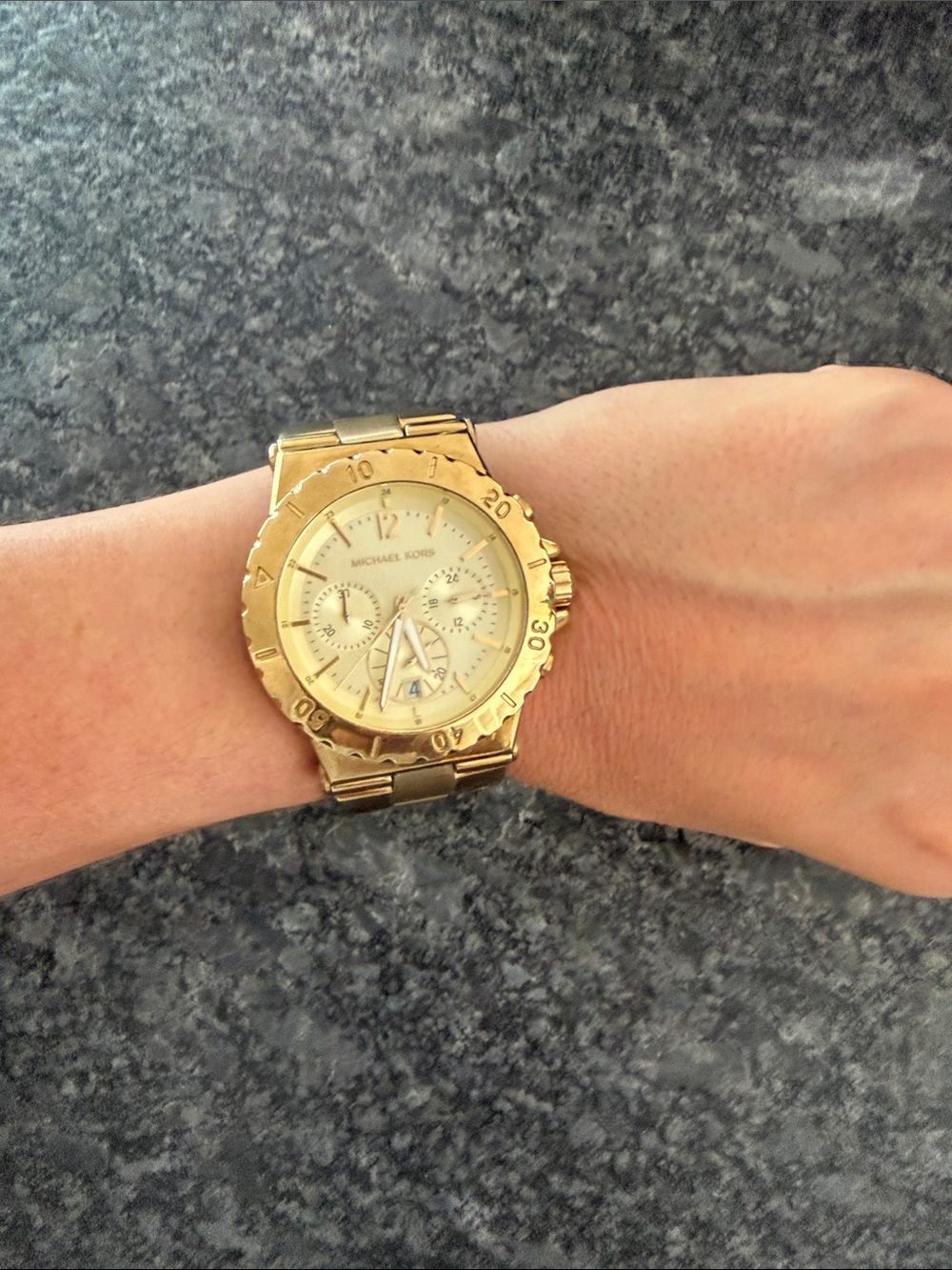 Michael Kors Gold-tone Women's Chronograph Watch
